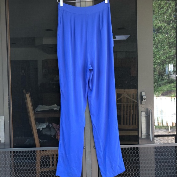 DVF Silk Pants 4 NWT - Picture 3 of 4